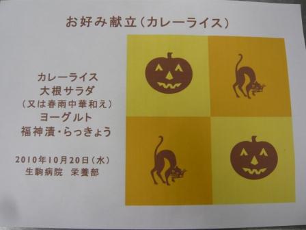 20101020カレー②